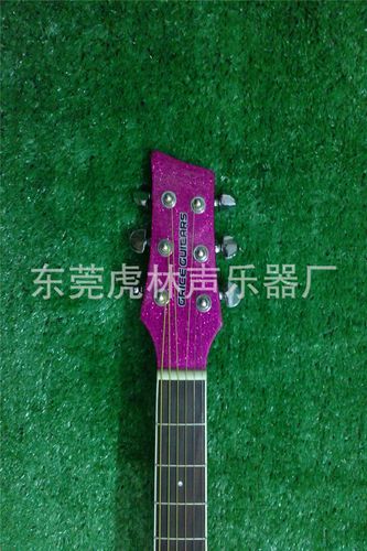 gw10cfp 全閃光吉他 專為女生設(shè)計(jì) hlguitar 東莞虎林聲樂器廠